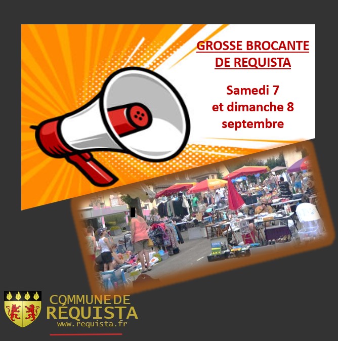 Lire la suite à propos de l’article BROCANTE REQUISTA